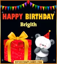 GIF Happy Birthday Brigith